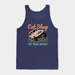 Eat Sleep Off Road Repeat Tank Top
